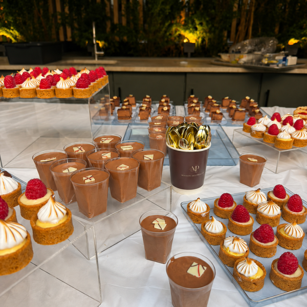 French dessert catering buffet by Maison des Princes in Midtown Manhattan NYC