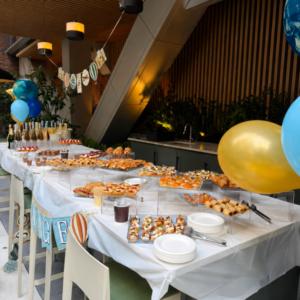 Maison des Princes catering buffet for a private event in Midtown Manhattan NYC